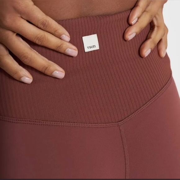Vuori Rib Studio Leggings - Cedar - Picture 3 of 10